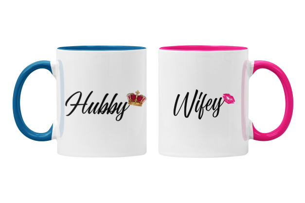 Hubby & Wifey Coffee Mugs