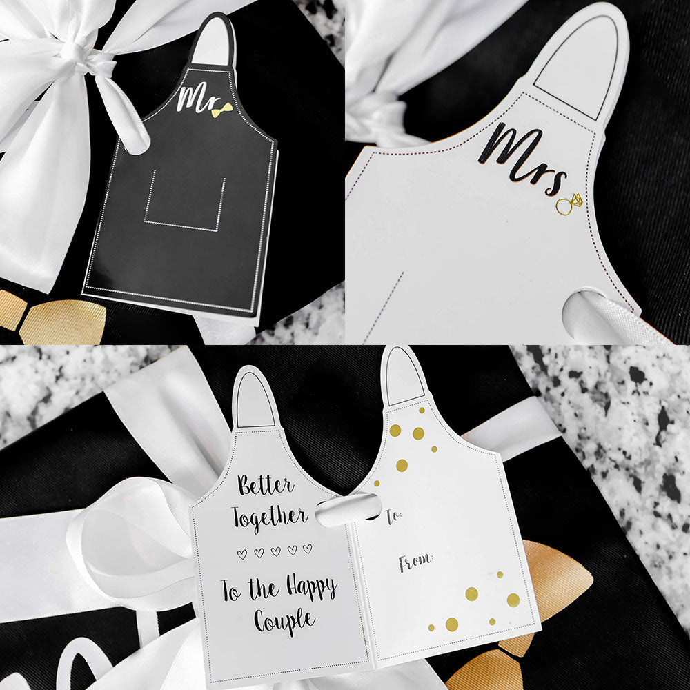 Mr. & Mrs. Couples Apron Gift Set