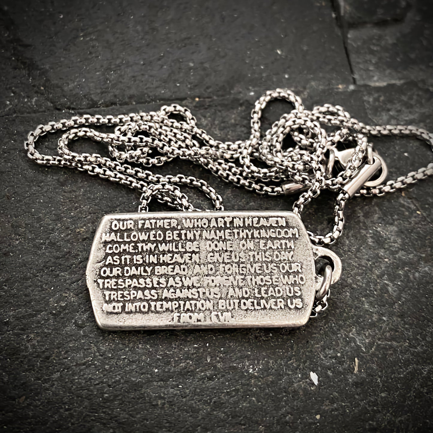 Lord's Prayer Necklace