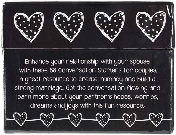 88 Great Conversation Starters For Husbands & Wives