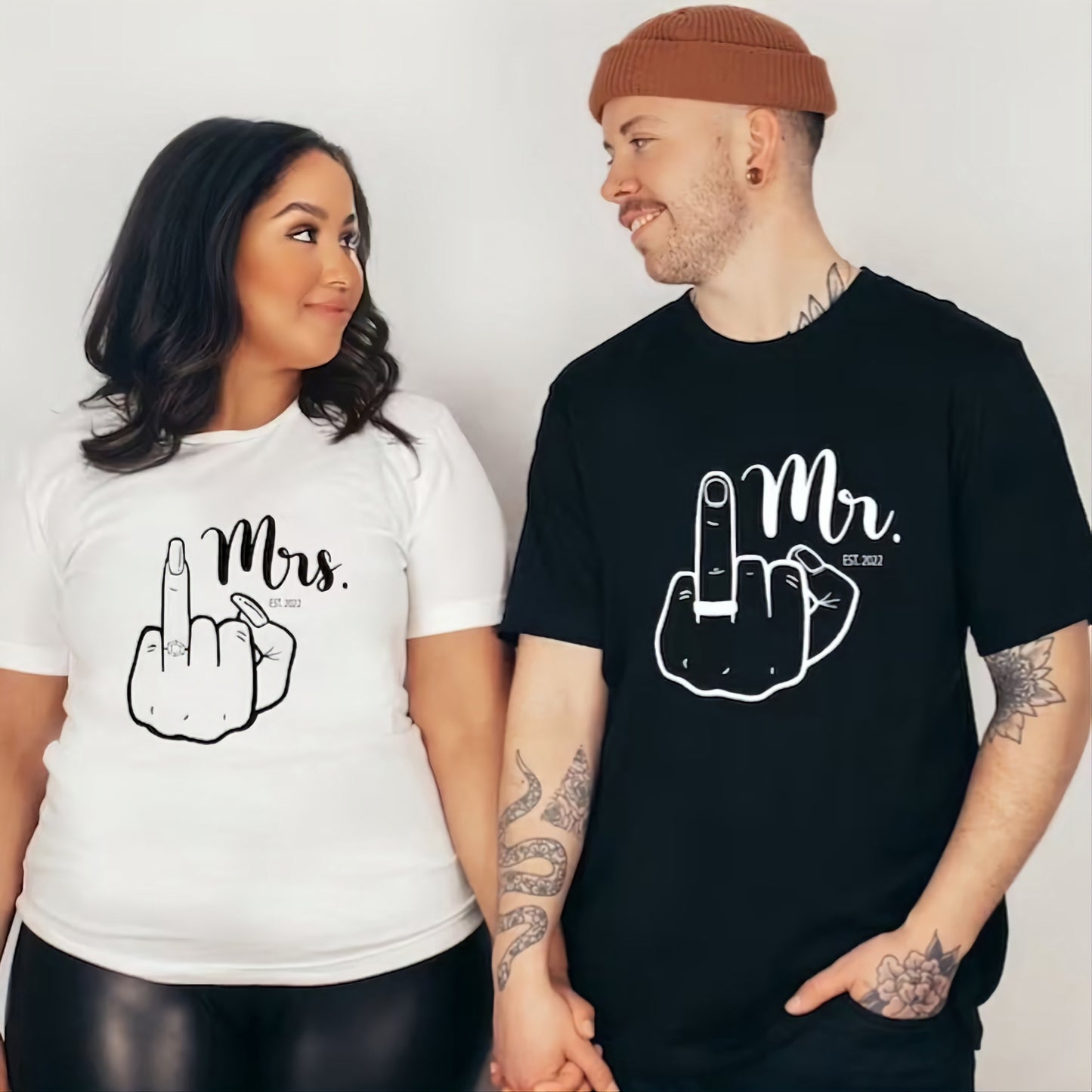 Couples Ring Finger Shirts