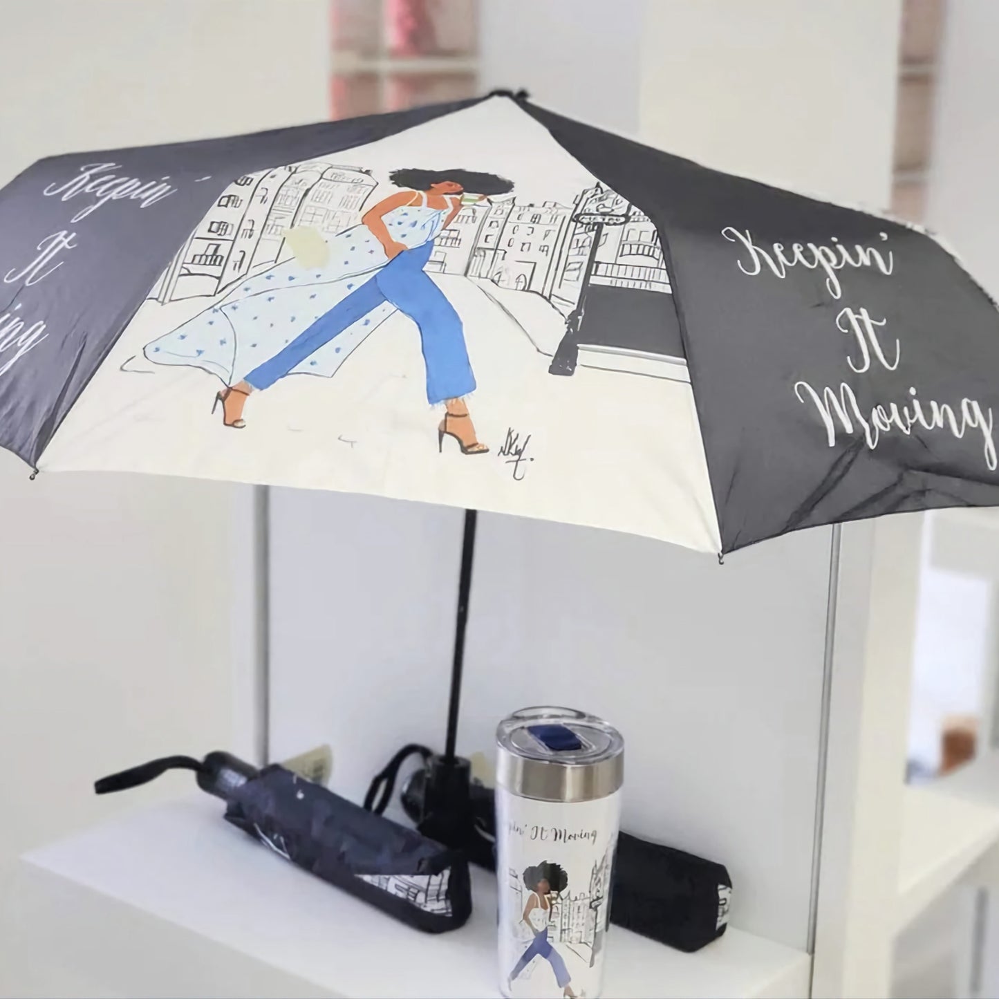 Keepin' it Moving Umbrella
