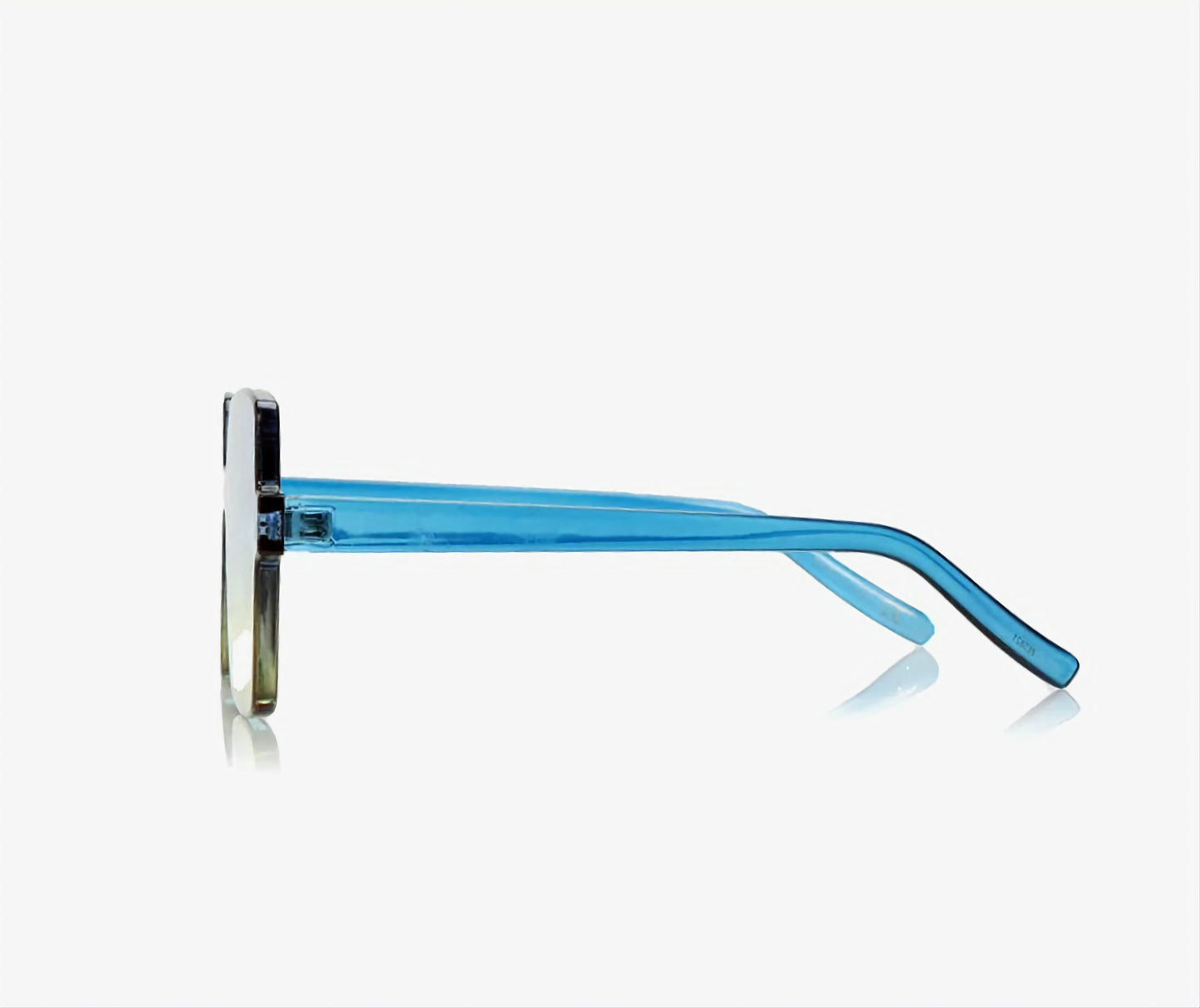 Oversized Square Blue Sunglasses