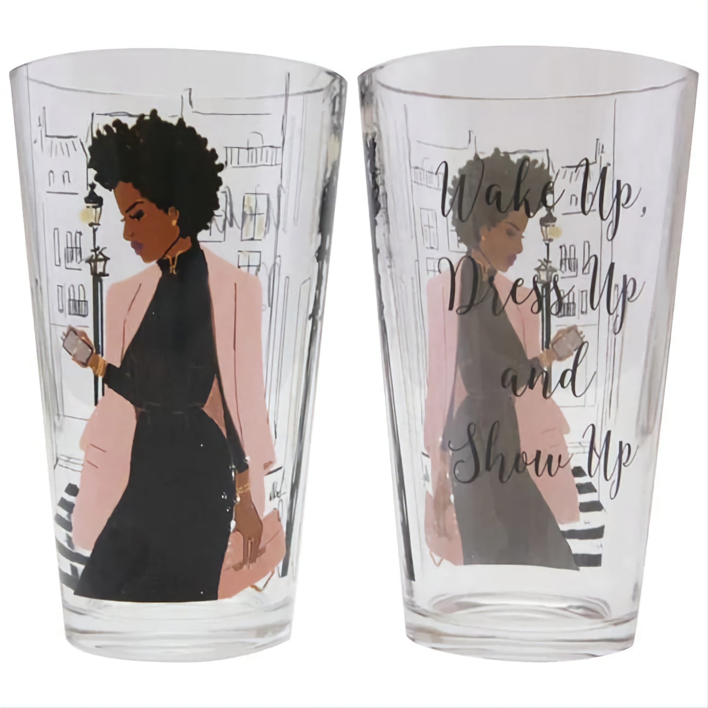 Sister Friends Drinking Glass Set