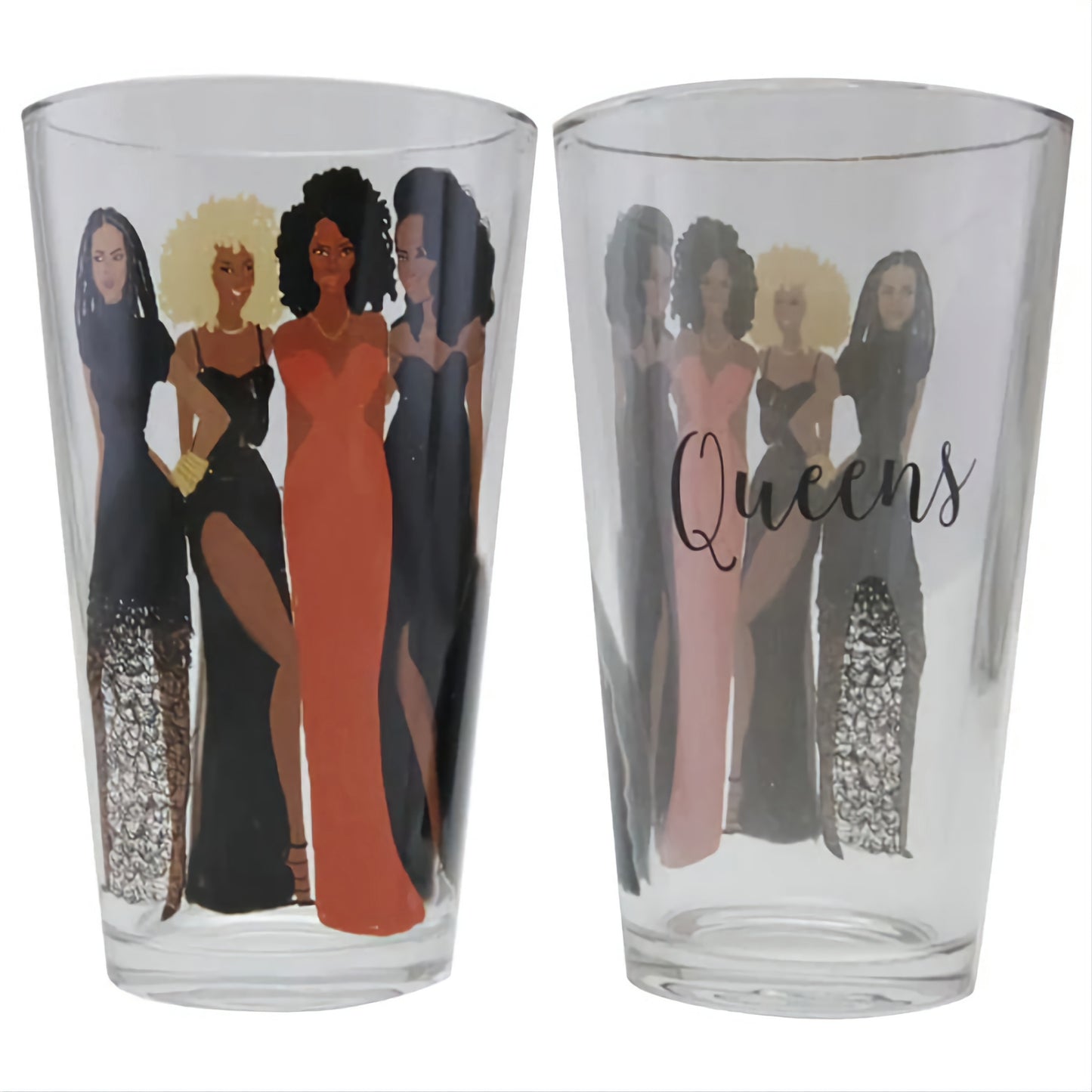 Sister Friends Drinking Glass Set