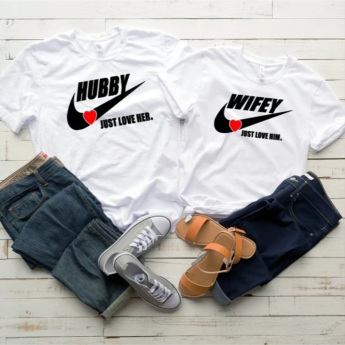 Hubby & Wifey T-Shirts