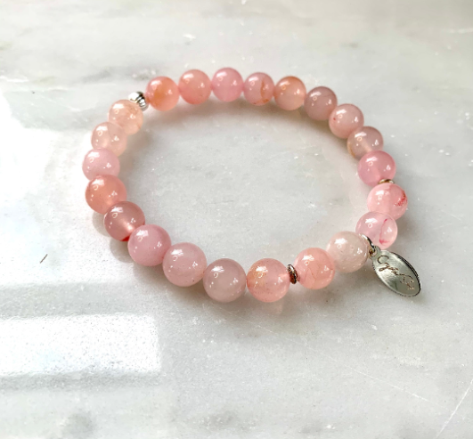 The Love Bracelet | Rose Quartz