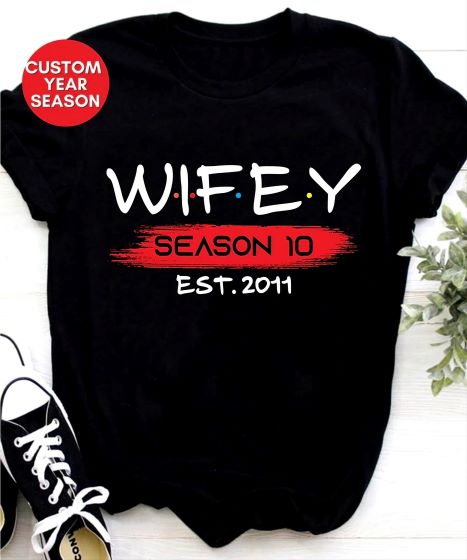 Hubby Wifey Anniversary Shirts