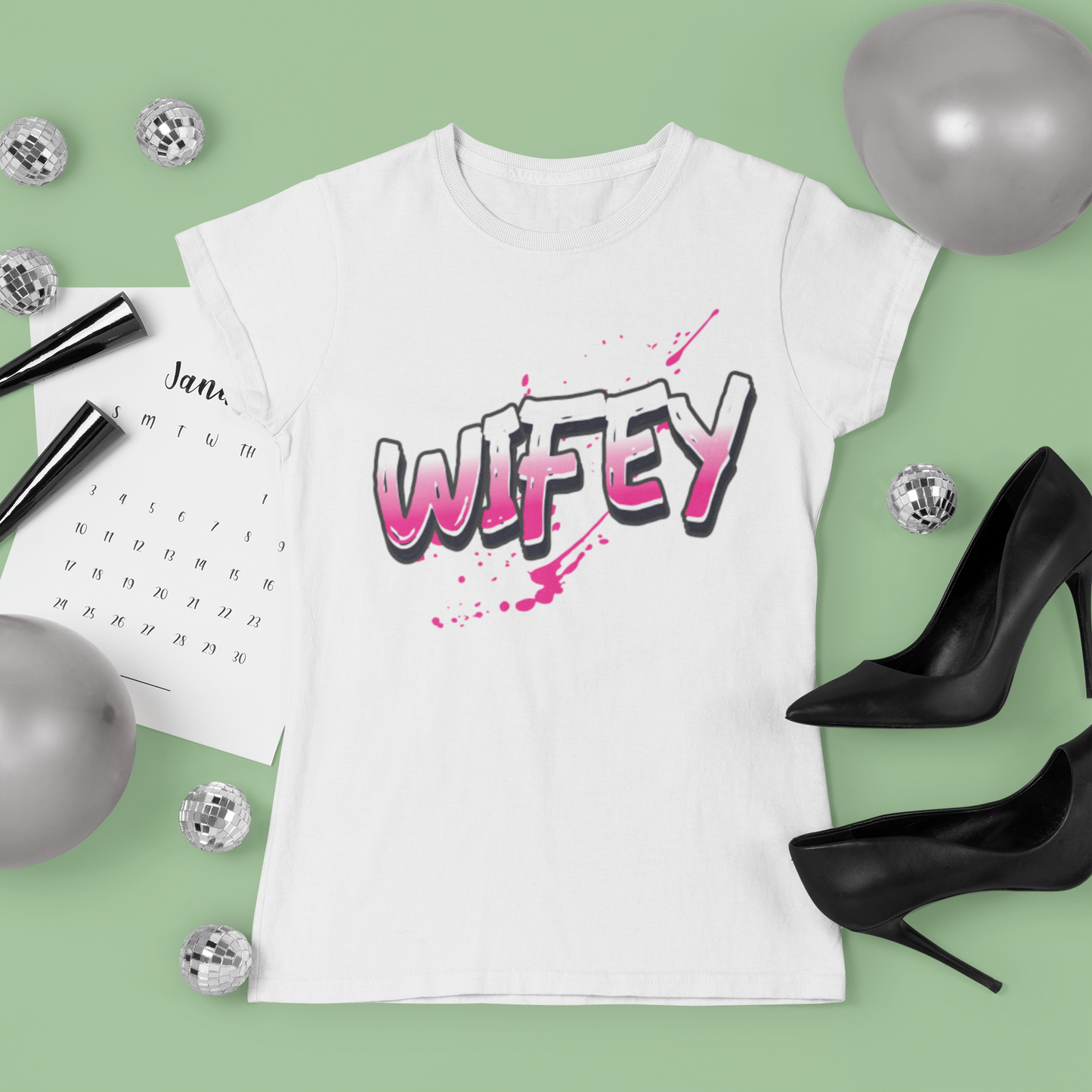 Wifey Graffiti T-Shirt