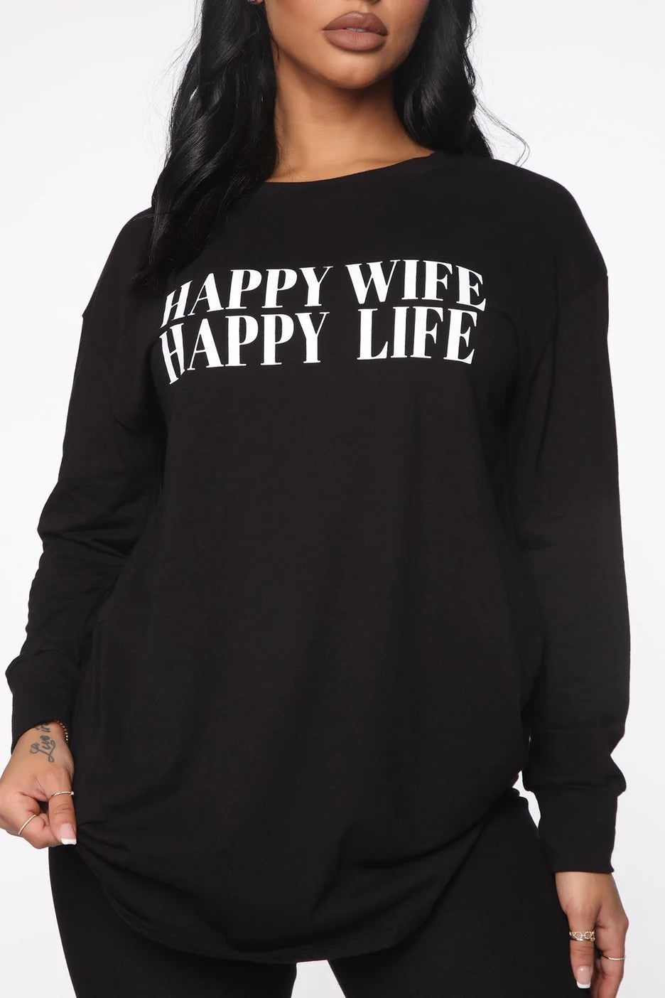 Happy Wife Happy Life Sweatshirt